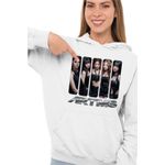 Fashion, accesorii si bijuterii - Femei - Imbracaminte femei - Hanorace femei - Hanorac Femei Artms Kpop Party Merch, alb, marime 2XL - Infinity.ro
