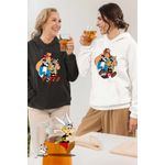 Fashion, accesorii si bijuterii - Femei - Imbracaminte femei - Hanorace femei - Hanorac Femei Asterix Obelix Dogmatix Caesar Cleopatra, alb, marime 2XL - Infinity.ro