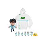 Fashion, accesorii si bijuterii - Femei - Imbracaminte femei - Hanorace femei - Hanorac Femei Ateez Merch Kpop, alb, marime 2XL - Infinity.ro