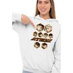 Fashion, accesorii si bijuterii - Femei - Imbracaminte femei - Hanorace femei - Hanorac Femei Ateez Korea Kpop, alb, marime 2XL - Infinity.ro