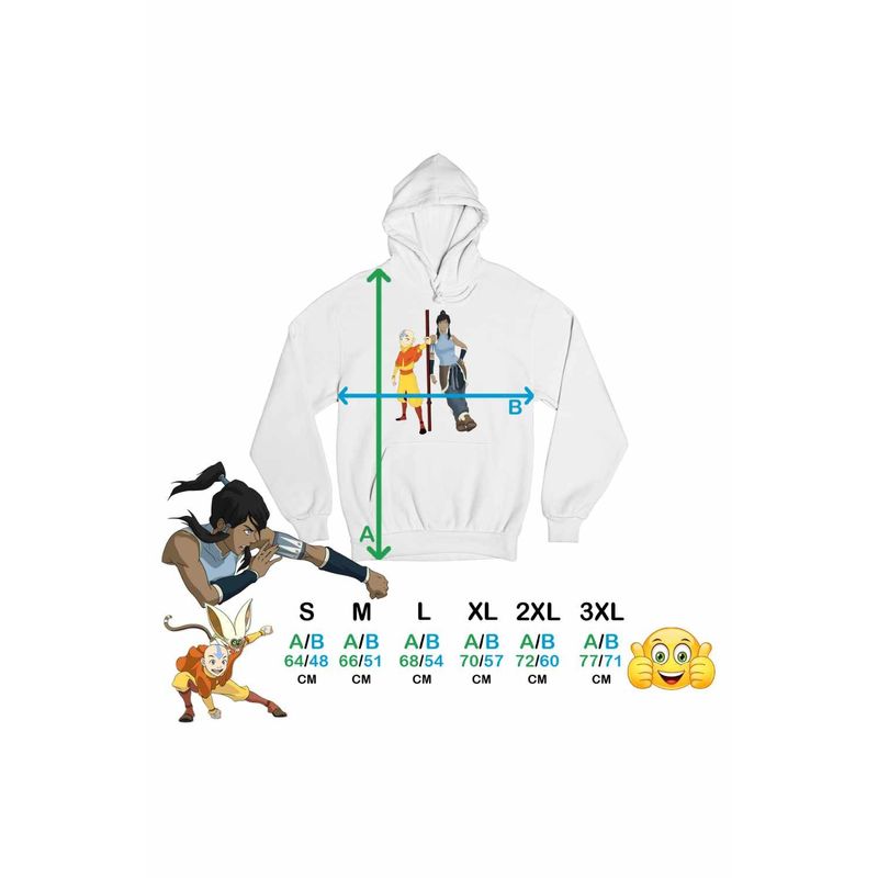 Fashion, accesorii si bijuterii - Femei - Imbracaminte femei - Hanorace femei - Hanorac Femei Avatar Aang Korra Last Airbender Shaolin Monk, alb, marime 2XL - Infinity.ro