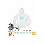Fashion, accesorii si bijuterii - Femei - Imbracaminte femei - Hanorace femei - Hanorac Femei Avatar Airbender Element Simbol Maestru al Aerului, alb, marime 2XL - Infinity.ro