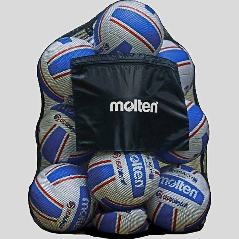 Sport si Outdoor - Sporturi de echipa - Accesorii si echipamente volei - Pachet 6 mingi volei Molten MS500-Neon outdoor + sac SBP + pompa DHP21 - Infinity.ro