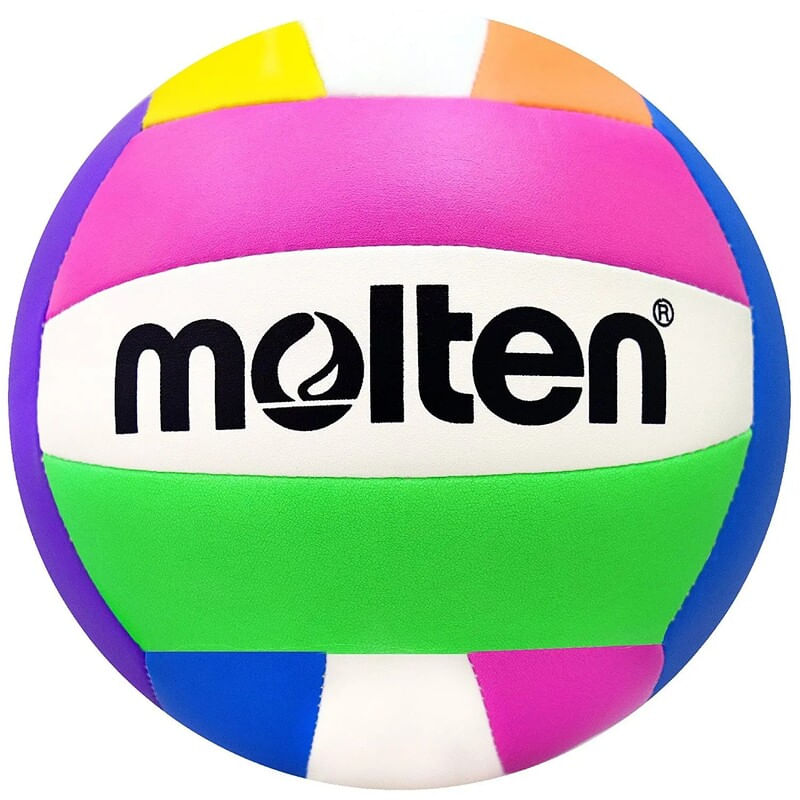 Sport si Outdoor - Sporturi de echipa - Accesorii si echipamente volei - Pachet 6 mingi volei Molten MS500-Neon outdoor + sac SBP + pompa DHP21 - Infinity.ro