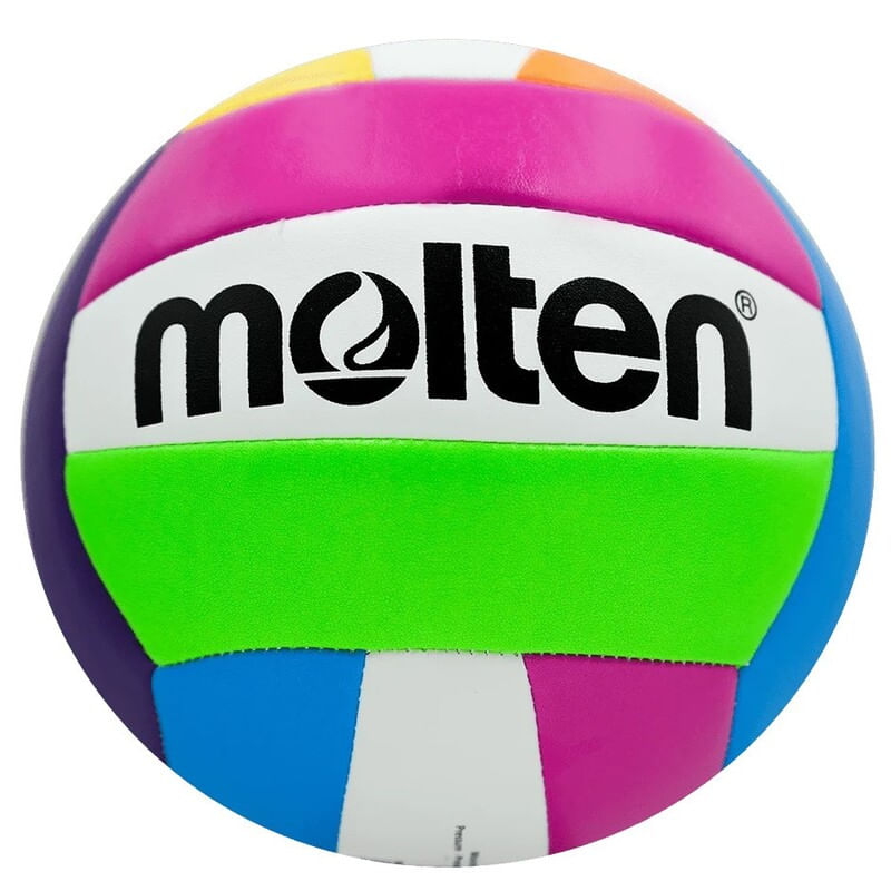 Sport si Outdoor - Sporturi de echipa - Accesorii si echipamente volei - Pachet 10 mingi volei Molten MS500-Neon outdoor + plasa sac BN10 - Infinity.ro