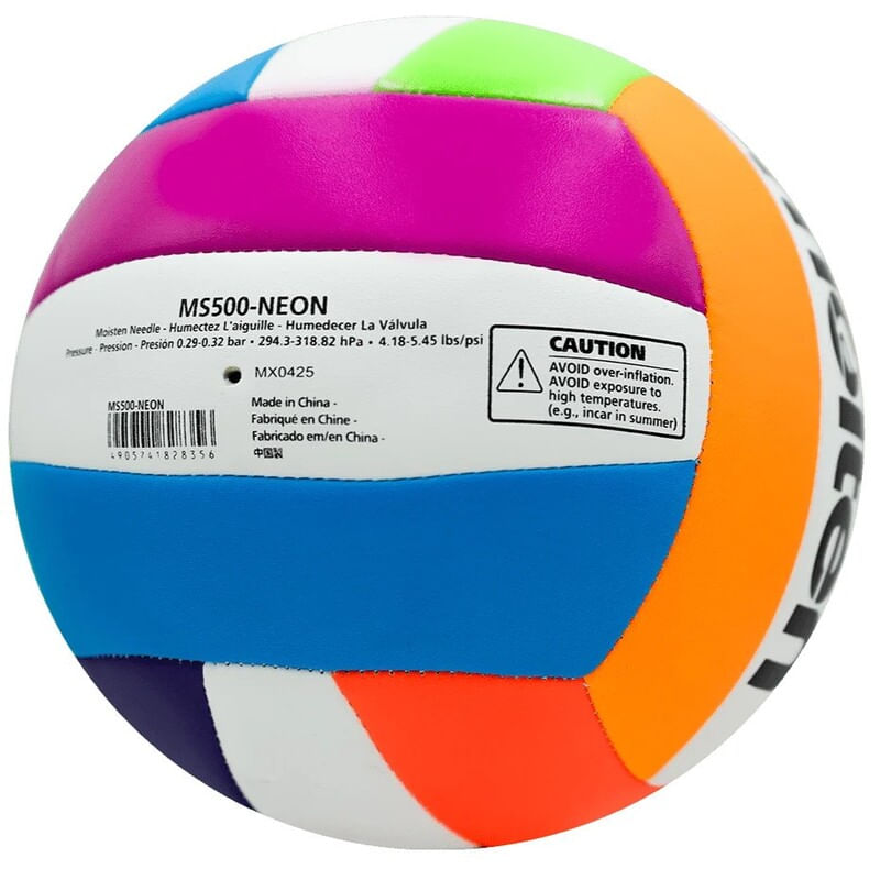 Sport si Outdoor - Sporturi de echipa - Accesorii si echipamente volei - Pachet 10 mingi volei Molten MS500-Neon outdoor + plasa sac BN10 - Infinity.ro
