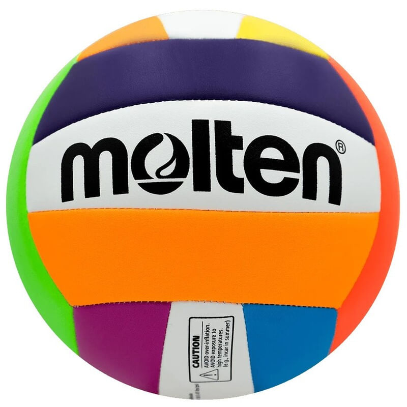 Sport si Outdoor - Sporturi de echipa - Accesorii si echipamente volei - Pachet 10 mingi volei Molten MS500-Neon outdoor + plasa sac BN10 - Infinity.ro
