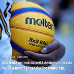 Sport si Outdoor - Sporturi de echipa - Baschet - Mingi de baschet - Pachet 14 mingi baschet 3x3 Molten B33T5000 FIBA Approved + carucior mobil Molten BK0012-B - Infinity.ro