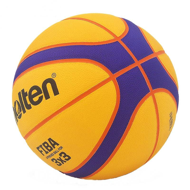 Sport si Outdoor - Sporturi de echipa - Baschet - Mingi de baschet - Pachet 14 mingi baschet 3x3 Molten B33T5000 FIBA Approved + carucior mobil Molten BK0012-B - Infinity.ro