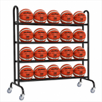 Sport si Outdoor - Sporturi de echipa - Baschet - Mingi de baschet - Pachet 20 mingi baschet Molten B7G2000, marime 7, aprobate FIBA, cauciuc + stativ mobil mingi - Infinity.ro