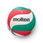 Sport si Outdoor - Sporturi de echipa - Accesorii si echipamente volei - Pachet 15 mingi volei Molten V5M4000 antrenament si competitie cu carucior transport - Infinity.ro