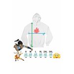 Fashion, accesorii si bijuterii - Femei - Imbracaminte femei - Hanorace femei - Hanorac Femei Avatar Firebender Element Simbol Maestru Focului, alb, marime 2XL - Infinity.ro