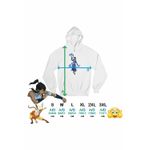 Fashion, accesorii si bijuterii - Femei - Imbracaminte femei - Hanorace femei - Hanorac Femei Avatar Katara Waterbender Legenda lui Aang Arte Martiale, alb, marime 2XL - Infinity.ro