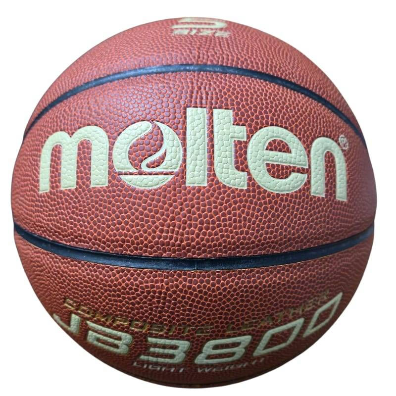 Sport si Outdoor - Sporturi de echipa - Baschet - Mingi de baschet - Set antrenament baschet junior Molten 3 mingi  JB3800-L +  3 mingi JB2000-L  greutate redusa, marime 5 + sac transport - Infinity.ro