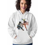 Fashion, accesorii si bijuterii - Femei - Imbracaminte femei - Hanorace femei - Hanorac Femei Avatar Korra Naruto Airbender, alb, marime 2XL - Infinity.ro