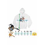 Fashion, accesorii si bijuterii - Femei - Imbracaminte femei - Hanorace femei - Hanorac Femei Avatar Korra Naruto Airbender, alb, marime 2XL - Infinity.ro