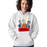 Fashion, accesorii si bijuterii - Femei - Imbracaminte femei - Hanorace femei - Hanorac Femei Avatar Legenda lui Aang Katara Sokka Airbender, alb, marime 2XL - Infinity.ro
