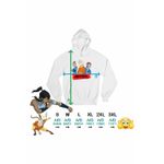 Fashion, accesorii si bijuterii - Femei - Imbracaminte femei - Hanorace femei - Hanorac Femei Avatar Legenda lui Aang Katara Sokka Airbender, alb, marime 2XL - Infinity.ro