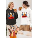 Fashion, accesorii si bijuterii - Femei - Imbracaminte femei - Hanorace femei - Hanorac Femei Avatar Legenda lui Aang Katara Sokka Airbender, alb, marime 2XL - Infinity.ro