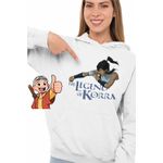 Fashion, accesorii si bijuterii - Femei - Imbracaminte femei - Hanorace femei - Hanorac Femei Avatar Legenda lui Korra Airbender Anime, alb, marime 2XL - Infinity.ro