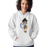 Fashion, accesorii si bijuterii - Femei - Imbracaminte femei - Hanorace femei - Hanorac Femei Avatar Legenda lui Korra Reincarnare Airbender, alb, marime 2XL - Infinity.ro