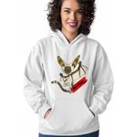 Fashion, accesorii si bijuterii - Femei - Imbracaminte femei - Hanorace femei - Hanorac Femei Avatar Momo Last Airbender Maestru al Aerului, alb, marime 2XL - Infinity.ro