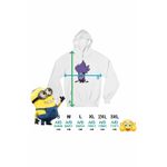 Fashion, accesorii si bijuterii - Femei - Imbracaminte femei - Hanorace femei - Hanorac Femei Bad Minion Despicable Minions, alb, marime 2XL - Infinity.ro