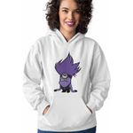 Fashion, accesorii si bijuterii - Femei - Imbracaminte femei - Hanorace femei - Hanorac Femei Bad Minion Despicable Minions, alb, marime 2XL - Infinity.ro