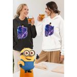 Fashion, accesorii si bijuterii - Femei - Imbracaminte femei - Hanorace femei - Hanorac Femei Balthazar Bratt Bad Minions Despicable, alb, marime 2XL - Infinity.ro
