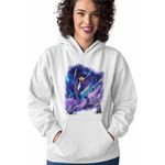 Fashion, accesorii si bijuterii - Femei - Imbracaminte femei - Hanorace femei - Hanorac Femei Balthazar Bad Minions Despicable Chitara, alb, marime 2XL - Infinity.ro