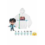 Fashion, accesorii si bijuterii - Femei - Imbracaminte femei - Hanorace femei - Hanorac Femei BlackPink Dream Team Kpop Merch, alb, marime 2XL - Infinity.ro