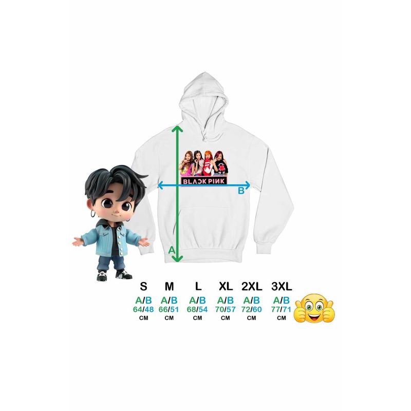 Fashion, accesorii si bijuterii - Femei - Imbracaminte femei - Hanorace femei - Hanorac Femei BlackPink Dream Team Kpop Merch, alb, marime 2XL - Infinity.ro