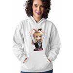 Fashion, accesorii si bijuterii - Femei - Imbracaminte femei - Hanorace femei - Hanorac Femei BlackPink Lisa Heart Love Kpop, alb, marime 2XL - Infinity.ro