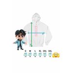 Fashion, accesorii si bijuterii - Femei - Imbracaminte femei - Hanorace femei - Hanorac Femei BlackPink Vibe Kpop Merch, alb, marime 2XL - Infinity.ro
