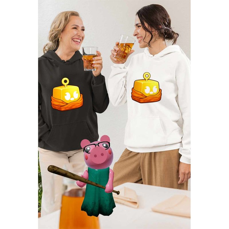 Fashion, accesorii si bijuterii - Femei - Imbracaminte femei - Hanorace femei - Hanorac Femei Blox Fruits Buddha Fruit Roblox Fructe, alb, marime 2XL - Infinity.ro
