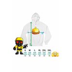 Fashion, accesorii si bijuterii - Femei - Imbracaminte femei - Hanorace femei - Hanorac Femei Blox Fruits Buddha Fruit Roblox Fructe, alb, marime 2XL - Infinity.ro