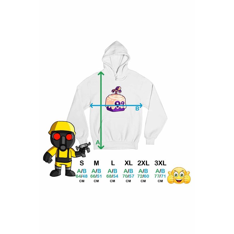 Fashion, accesorii si bijuterii - Femei - Imbracaminte femei - Hanorace femei - Hanorac Femei Blox Fruits Dought Fruit Roblox Fructe, alb, marime 2XL - Infinity.ro