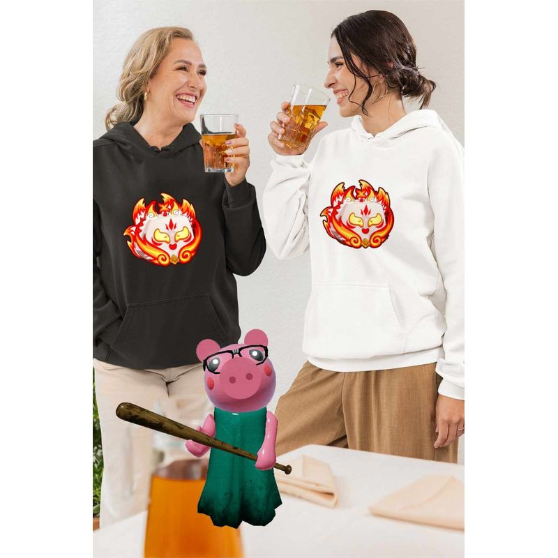 Fashion, accesorii si bijuterii - Femei - Imbracaminte femei - Hanorace femei - Hanorac Femei Blox Fruits Empyrean Fruit Roblox Fructe, alb, marime 2XL - Infinity.ro