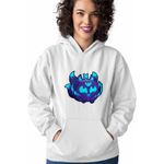 Fashion, accesorii si bijuterii - Femei - Imbracaminte femei - Hanorace femei - Hanorac Femei Blox Fruits Kitsune Fruit Roblox Fructe, alb, marime 2XL - Infinity.ro