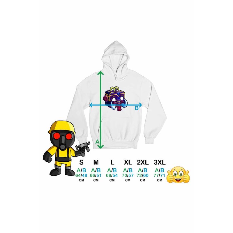 Fashion, accesorii si bijuterii - Femei - Imbracaminte femei - Hanorace femei - Hanorac Femei Blox Fruits Mammoth Fruit Roblox Fructe, alb, marime 2XL - Infinity.ro