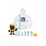 Fashion, accesorii si bijuterii - Femei - Imbracaminte femei - Hanorace femei - Hanorac Femei Blox Fruits Spirit Fruit Roblox Fructe, alb, marime 2XL - Infinity.ro