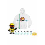 Fashion, accesorii si bijuterii - Femei - Imbracaminte femei - Hanorace femei - Hanorac Femei Blox Fruits Tigru Fruit Roblox Fructe, alb, marime 2XL - Infinity.ro