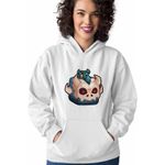 Fashion, accesorii si bijuterii - Femei - Imbracaminte femei - Hanorace femei - Hanorac Femei Blox Fruits T-Rex Fruit Roblox Fructe, alb, marime 2XL - Infinity.ro