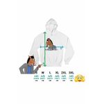 Fashion, accesorii si bijuterii - Femei - Imbracaminte femei - Hanorace femei - Hanorac Femei BoJack Horseman Mazel Tov, alb, marime 2XL - Infinity.ro