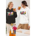 Fashion, accesorii si bijuterii - Femei - Imbracaminte femei - Hanorace femei - Hanorac Femei BoJack Horseman Friends, alb, marime 2XL - Infinity.ro