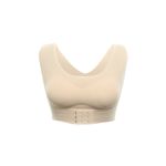 Fashion, accesorii si bijuterii - Femei - Lenjerie si pijamale femei - Lenjerie intima femei - Bustiera dama, Buticcochet, 63% nailon 37% spandex, marime M, Bej - BST210 - Infinity.ro