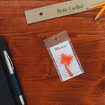 Market - Cadouri - Martisoare - Martisor Brosa, Buticcochet, fluturas, din fetru, 3 cm, Portocaliu - MR535 - Infinity.ro