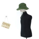 Fashion, accesorii si bijuterii - Femei - Accesorii femei - Caciuli si palarii femei - Palarie de soare, unisex, 58 cm, ButicCochet, din bumbac, Kaki - PAL1725 - Infinity.ro