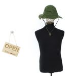 Fashion, accesorii si bijuterii - Femei - Accesorii femei - Caciuli si palarii femei - Palarie de soare, unisex, 58 cm, ButicCochet, din bumbac, Kaki - PAL1725 - Infinity.ro