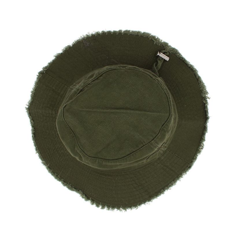 Fashion, accesorii si bijuterii - Femei - Accesorii femei - Caciuli si palarii femei - Palarie de soare, unisex, 58 cm, ButicCochet, din bumbac, Kaki - PAL1725 - Infinity.ro